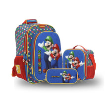 Cargar imagen en el visor de la galería, Kit Escolar Chenson Mario Bros: Mochila, Lonchera y Lapicera - MB65967-KC3