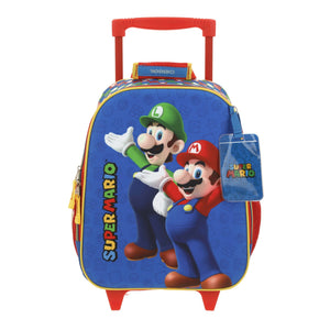 Kit Escolar Chenson Mario Bros: Mochila, Lonchera y Lapicera - MB65970-KB3