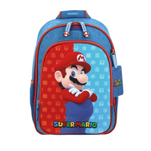 Kit Escolar Chenson Mario Bros: Mochila, Lonchera y Lapicera - MB66078-KC3