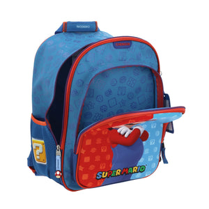 Kit Escolar Chenson Mario Bros: Mochila, Lonchera y Lapicera - MB66078-KC3