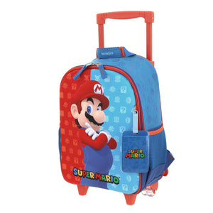 Kit Escolar Chenson Mario Bros: Mochila, Lonchera y Lapicera - MB66082-KB3