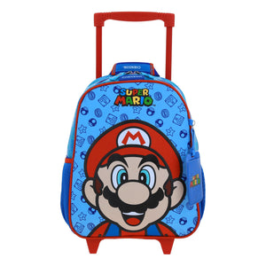 Kit Escolar Chenson Mario Bros: Mochila, Lonchera y Lapicera - MB66131-KB3