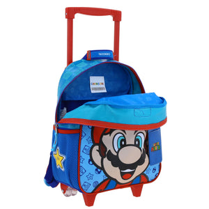 Kit Escolar Chenson Mario Bros: Mochila, Lonchera y Lapicera - MB66131-KB3