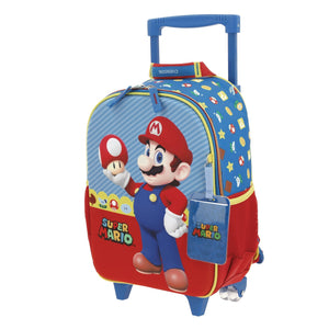 Kit Escolar Chenson Mario Bros: Mochila, Lonchera y Lapicera - MB66263-KB3