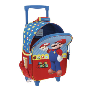 Kit Escolar Chenson Mario Bros: Mochila, Lonchera y Lapicera - MB66263-KB3