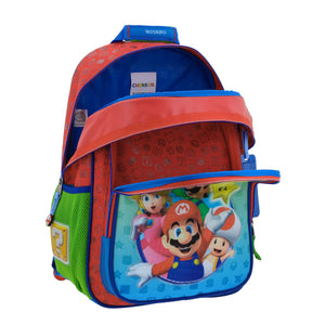 Kit Escolar Chenson Mario Bros: Mochila, Lonchera y Lapicera - MB66454-KC3